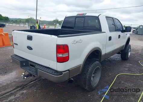 2005 Ford F-150 Fx4/Lariat/Xlt из США, поврежденный, VIN 1FTPW14525KC57827